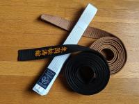 SKA white, brown, and black belts