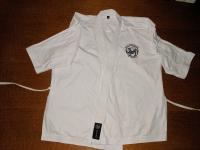 Pictured is a slightly used official SKA light weight uniform, size 3.  It is 100% cotton and after a few washings shows some wrinkles when air dried.